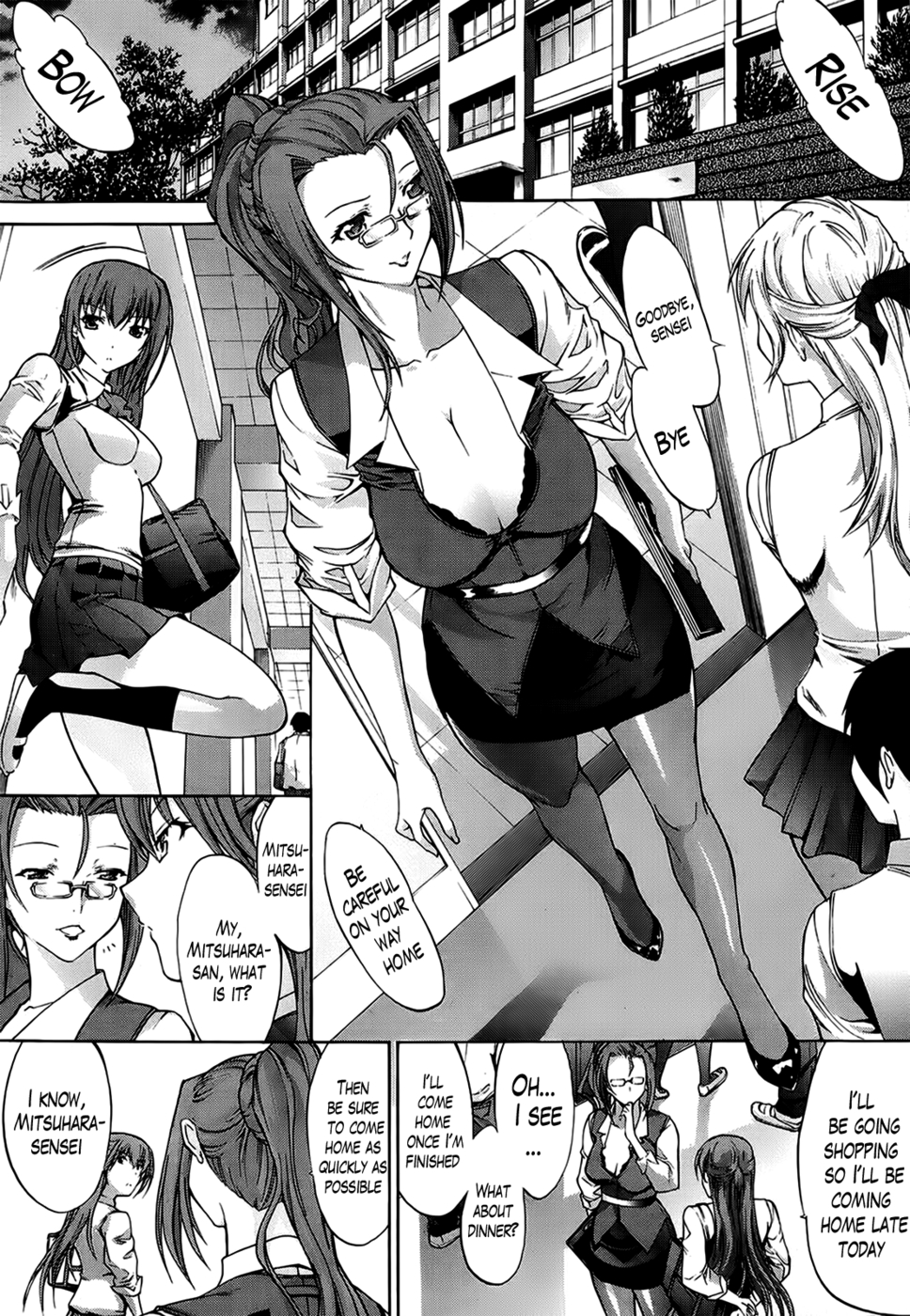 Hentai Manga Comic-An Older Woman-Chapter 1-3